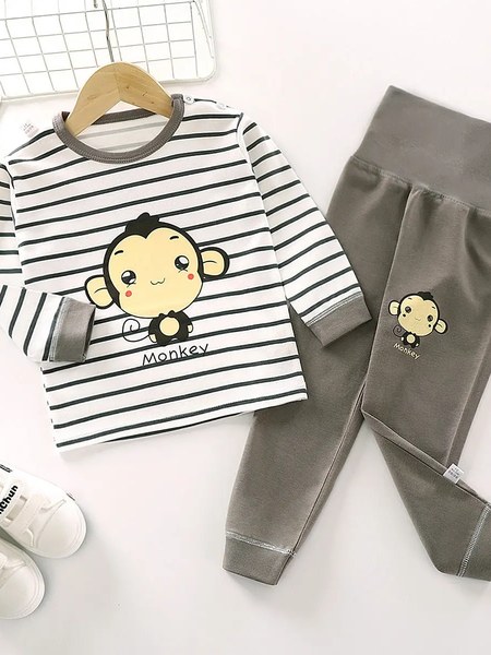 Baby Monkey Printed Set