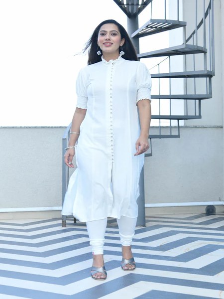 White Elegant Kurti