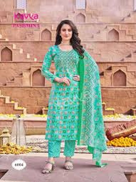 Pink Churidar Suit