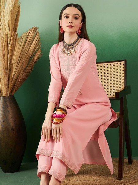 Green Pashmina Suit