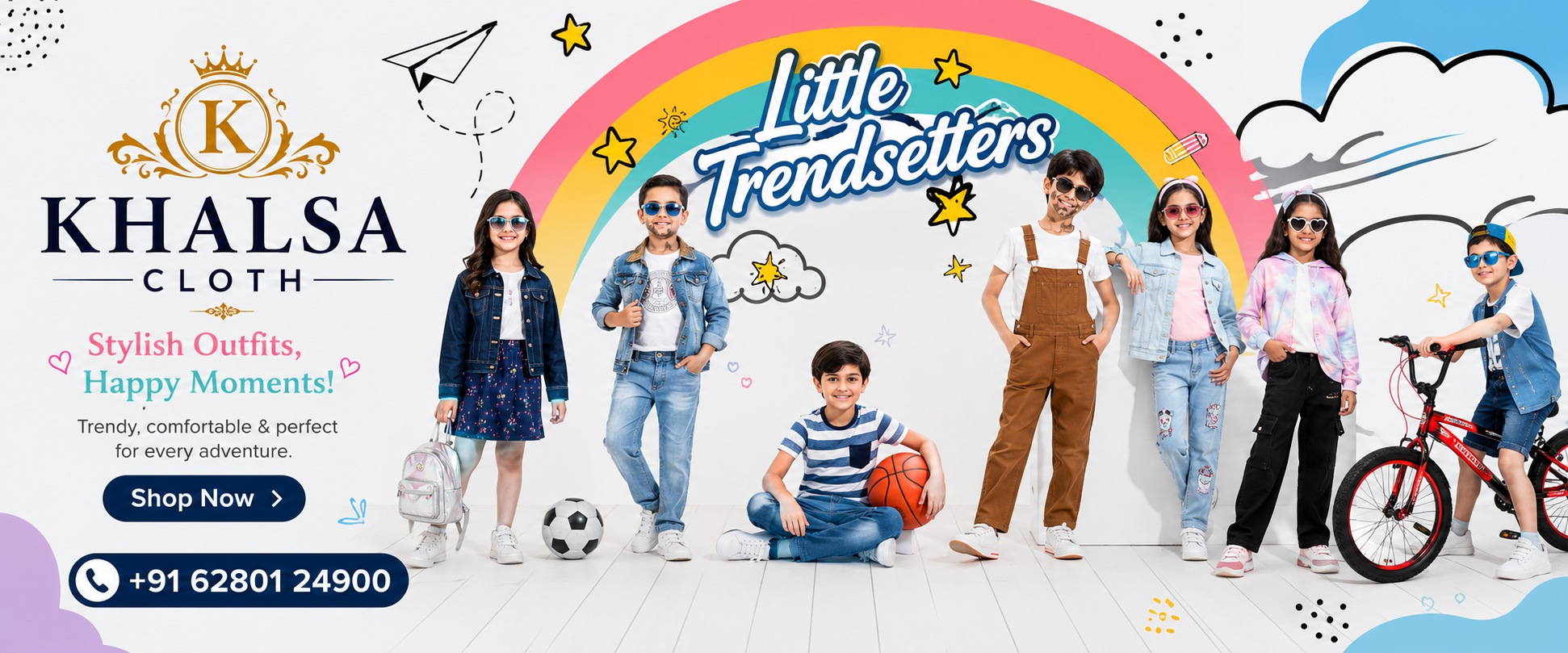 Little Trendsetters – Khalsa Cloth Kids Wear