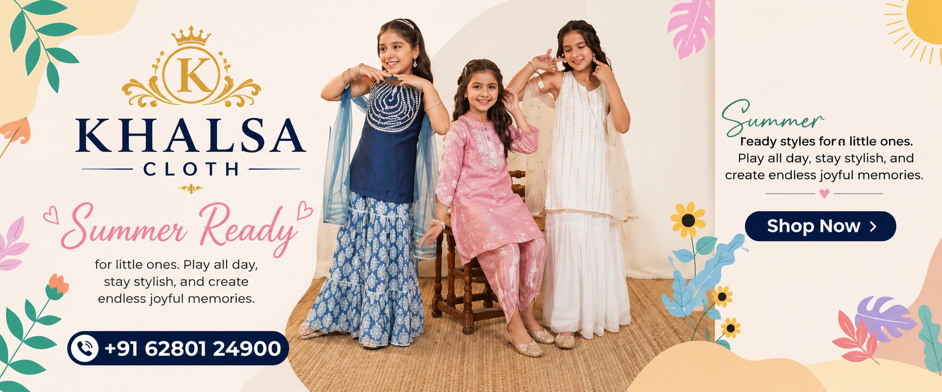 Summer Ready Kids Collection – Khalsa Cloth